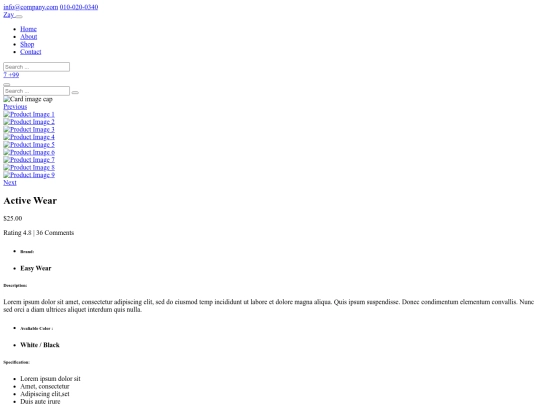 web1/tienda simple screenshot