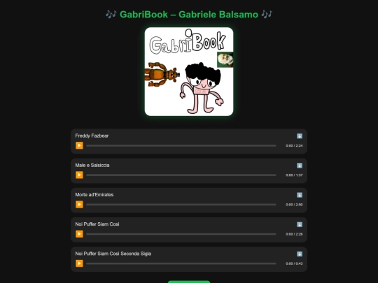 gabribook screenshot