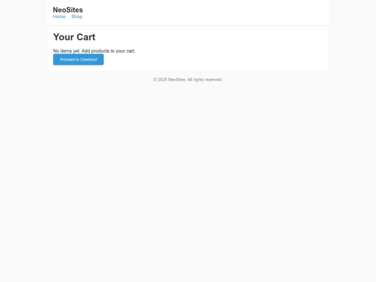 cart screenshot