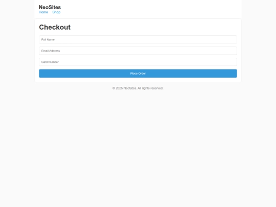 checkout screenshot