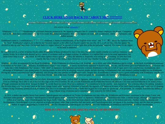 rilakkuma screenshot
