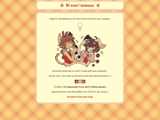 miscellaneous screenshot