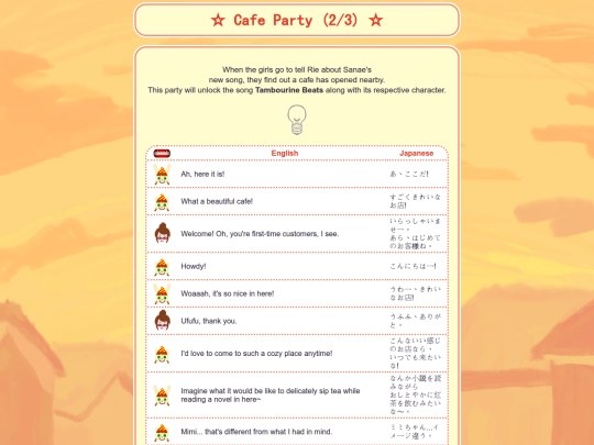 party-mode/neighborhood/cafe/two screenshot