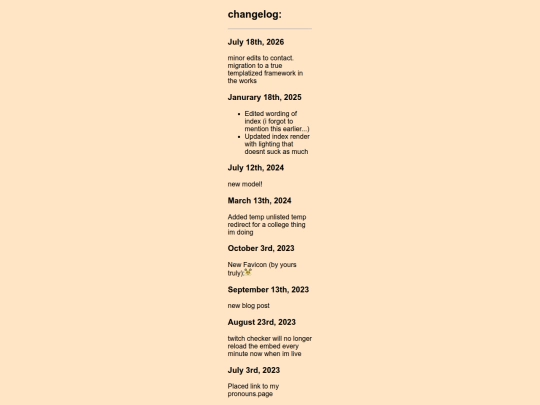 entries/changelog screenshot