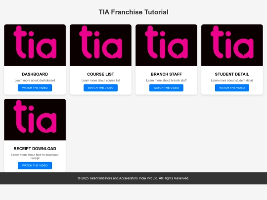 franchise tut screenshot