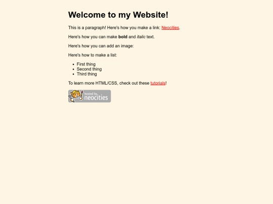 test screenshot