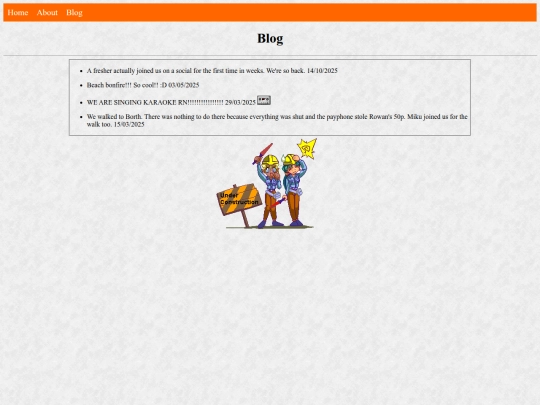 blog screenshot
