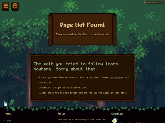 not_found screenshot