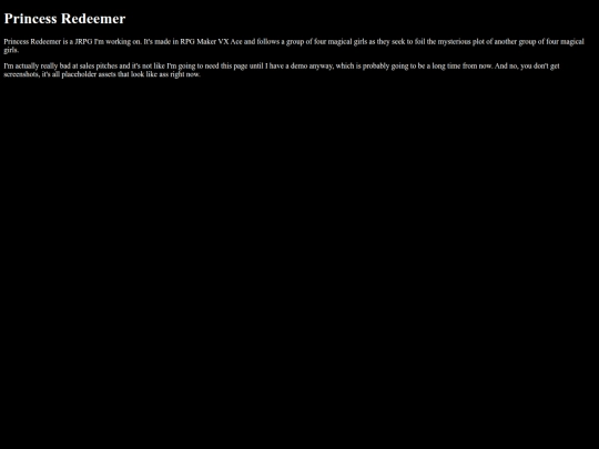 princessredeemer screenshot