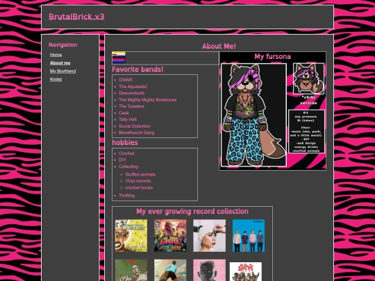 aboutme screenshot