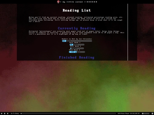 writing/rlist screenshot