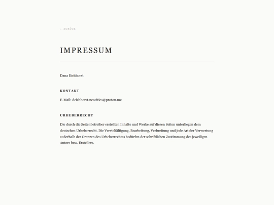 impressum screenshot