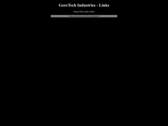 links screenshot