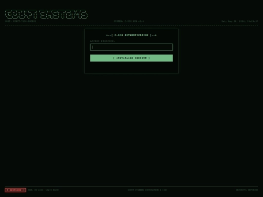 Cobyte/LOGIN screenshot