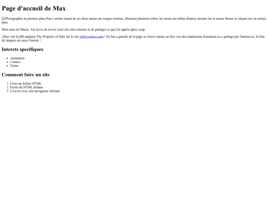index screenshot