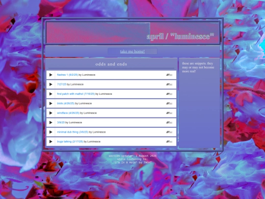 odds-and-ends screenshot