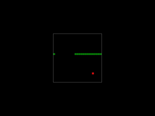 Projects/games/snakegame screenshot