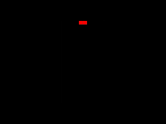 Projects/games/tetris screenshot