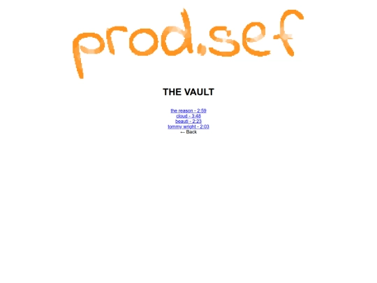 vault screenshot