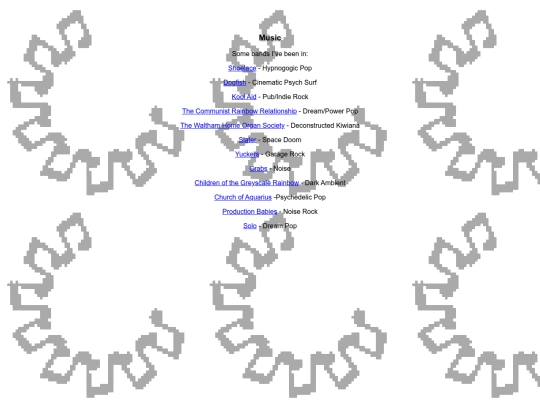 bands screenshot