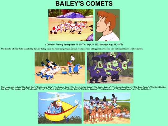 comets/comets screenshot