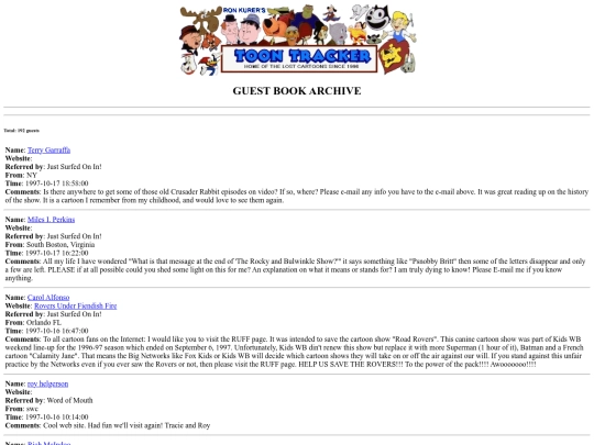 guestbk screenshot