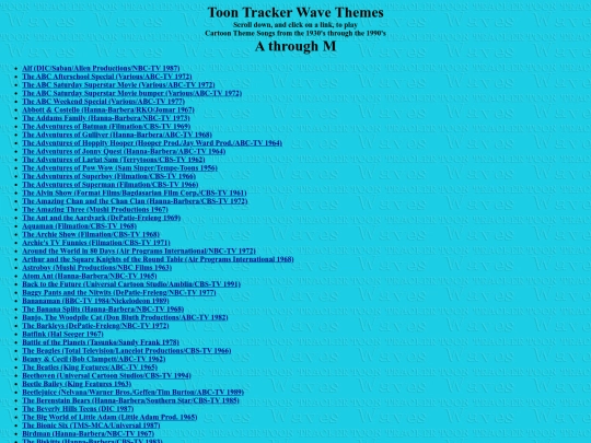 waves/waveindex2 screenshot