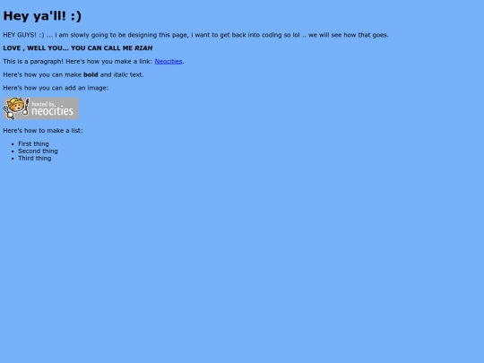 index screenshot