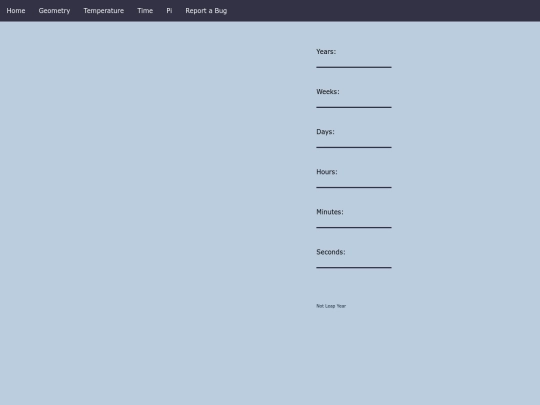 Time screenshot