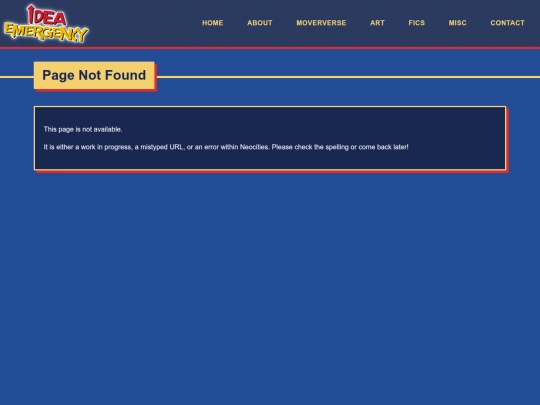 not_found screenshot