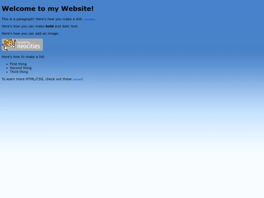 results screenshot