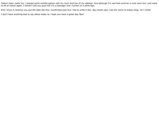 What I've been up to/16.7-26 screenshot