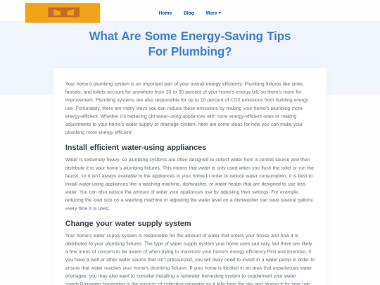 what-are-some-energy-saving-tips-for-plumbing screenshot