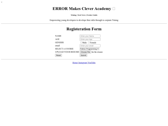 emc/register screenshot