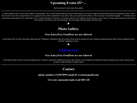 event/event screenshot