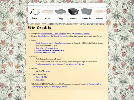 credits screenshot