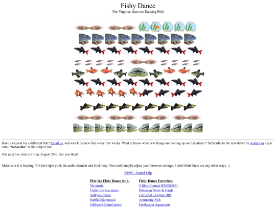 Restorations/FishyDance screenshot