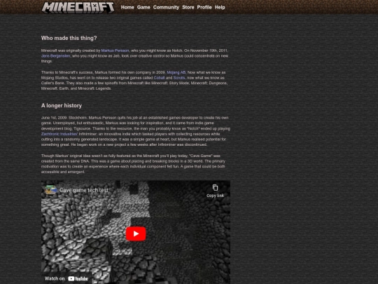 Restorations/Minecraft/game/game screenshot