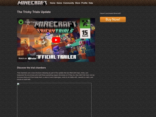 Restorations/Minecraft/game/newupdate screenshot