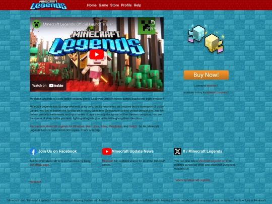 Restorations/Minecraft/legends screenshot
