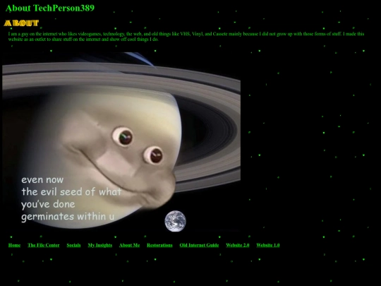 Website 3.0/lowres/aboutme screenshot