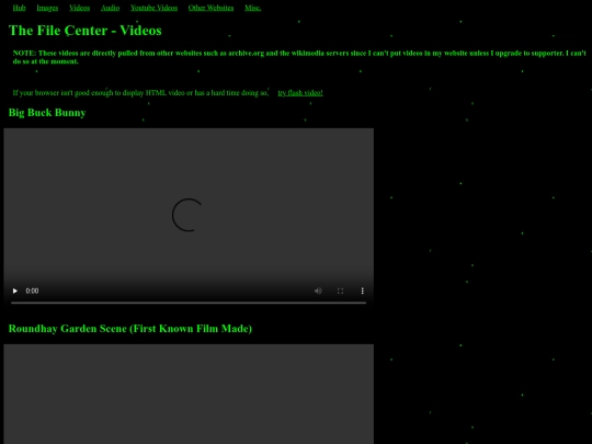 Website 3.0/lowres/thefilecenter/videos screenshot