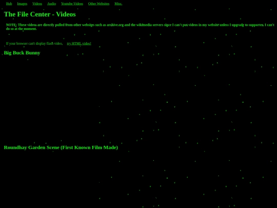Website 3.0/lowres/thefilecenter/videosflash screenshot
