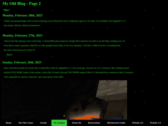 Website 3.0/oldblog/blog2 screenshot