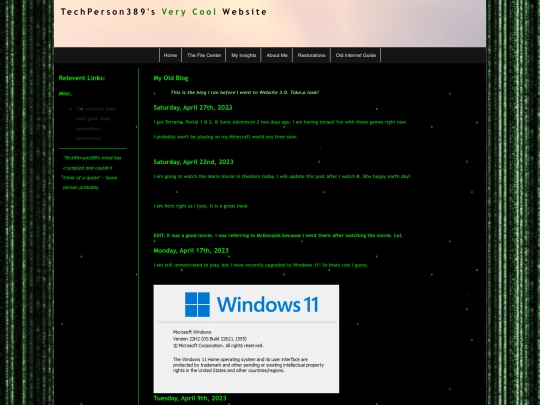 Website 4.0/oldblog/blog1 screenshot