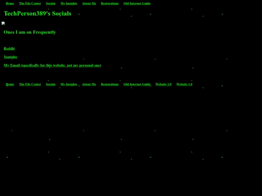 Website 4.0/simple/socials screenshot
