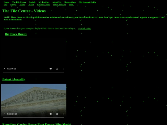Website 4.0/simple/thefilecenter/videos screenshot