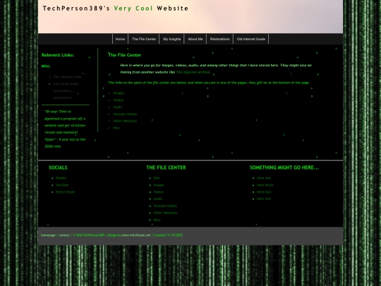 Website 4.0/thefilecenter screenshot