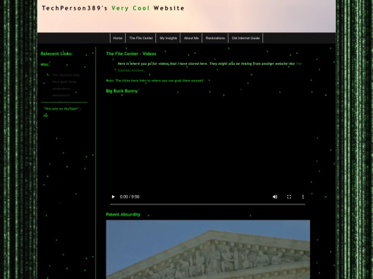 Website 4.0/thefilecenter/video screenshot