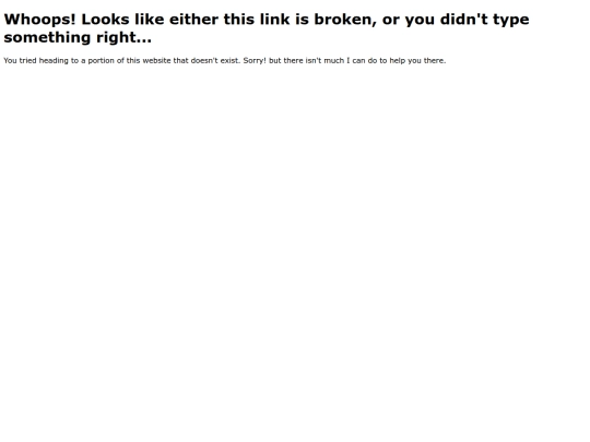 not_found screenshot